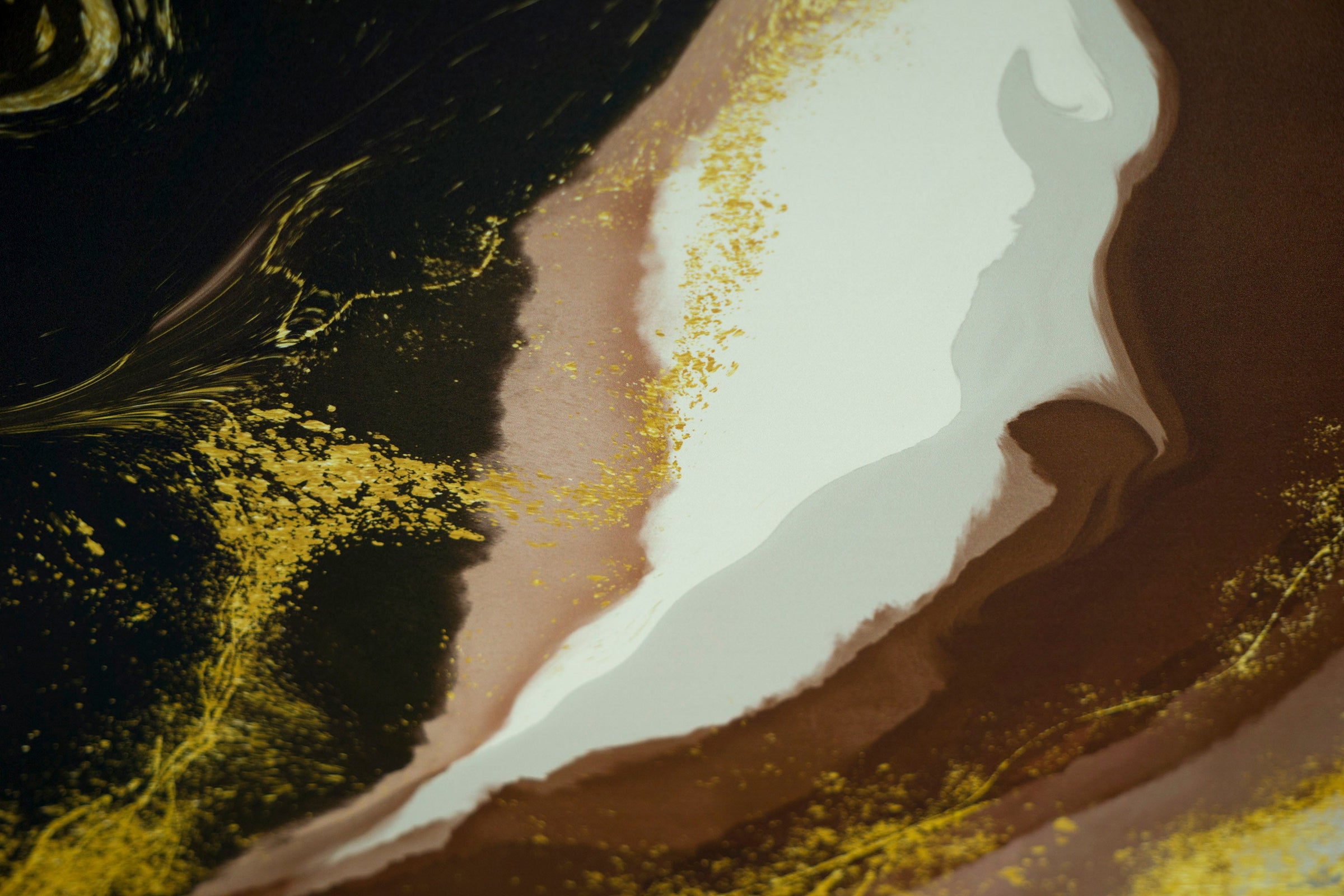 Foto reale del prodotto ingrandita: GOLD DUST Μπουφές 2-θυρών