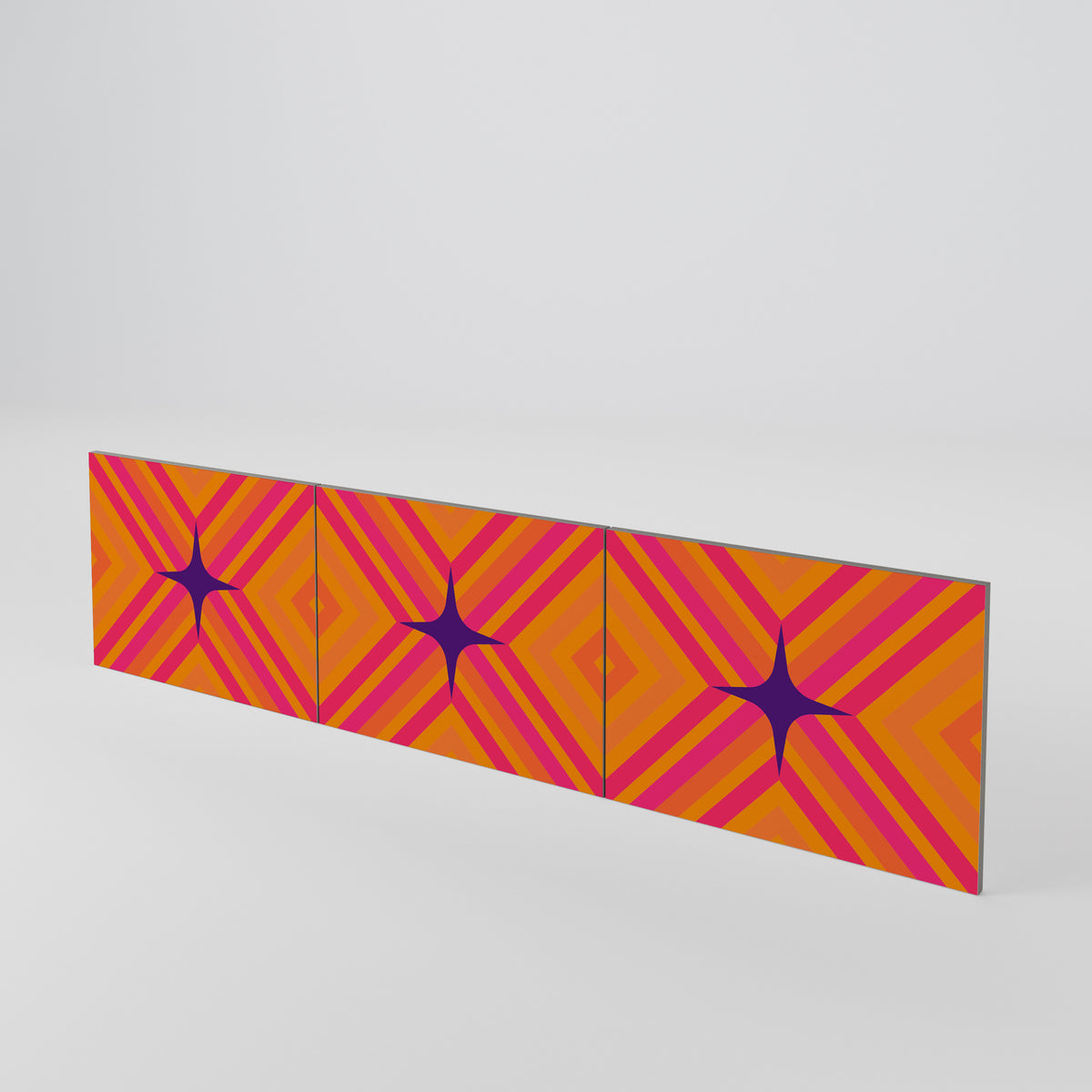 GEOMETRIC BRILLIANCE Σετ θυρών για έπιπλα τηλεόρασης