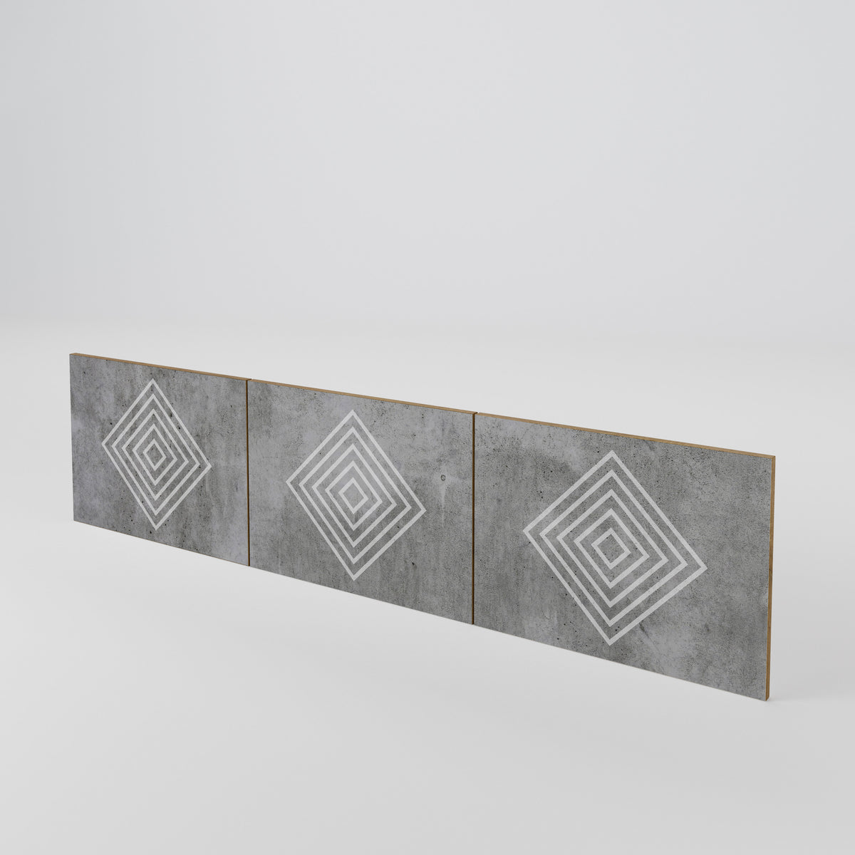 POLYGONAL ARTISTRY Σετ θυρών για έπιπλα τηλεόρασης