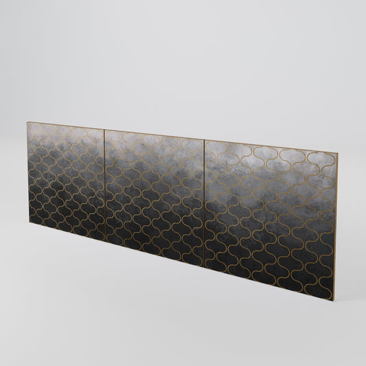 TESSELATED GRAYISH Σετ θυρών για μπουφέδες