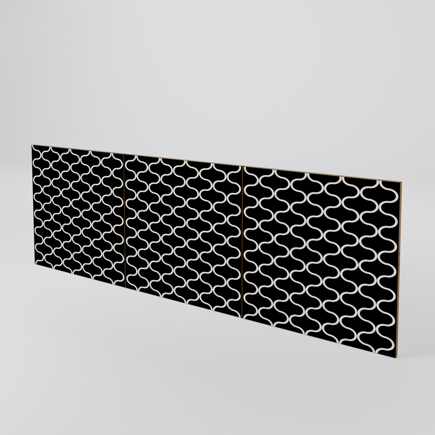 TESSELATED BLACKNESS Σετ θυρών για μπουφέδες