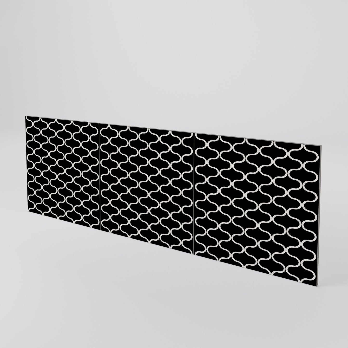 TESSELATED BLACKNESS Σετ θυρών για μπουφέδες