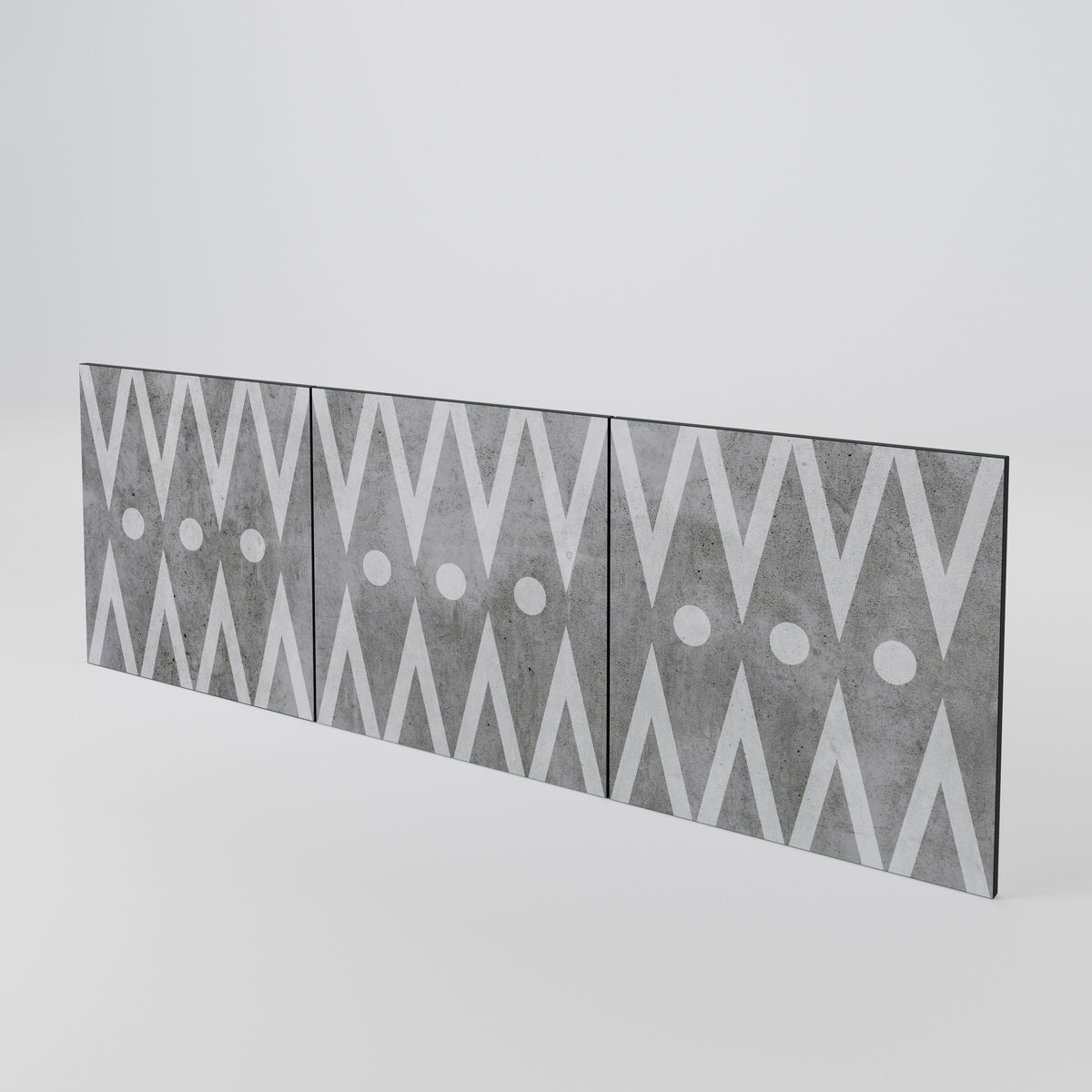 SHARP EDGES 3-Piece Sideboard Door Set