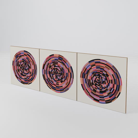 BROWN CIRCLES Σετ θυρών για μπουφέδες