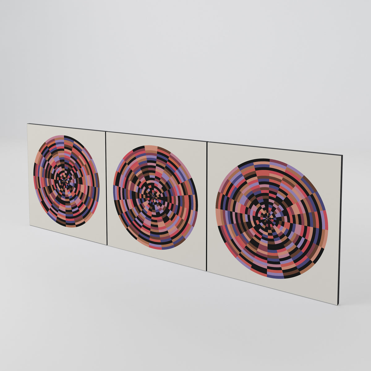 BROWN CIRCLES Σετ θυρών για μπουφέδες