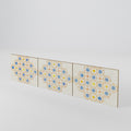PATTERNED PRISM 3-Piece TV Cabinet Door Set