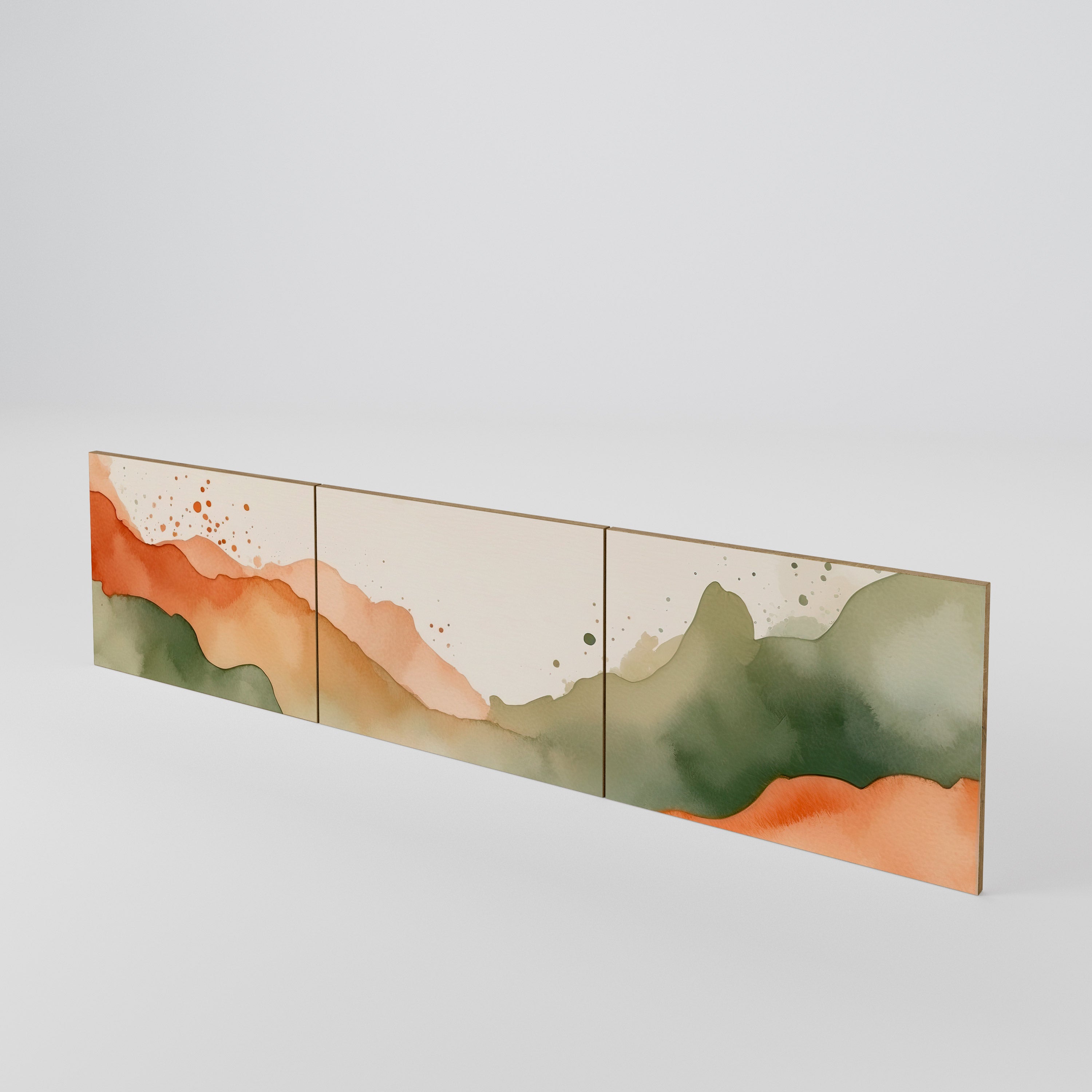 WATERCOLOUR PEAKS Σετ θυρών για έπιπλα τηλεόρασης