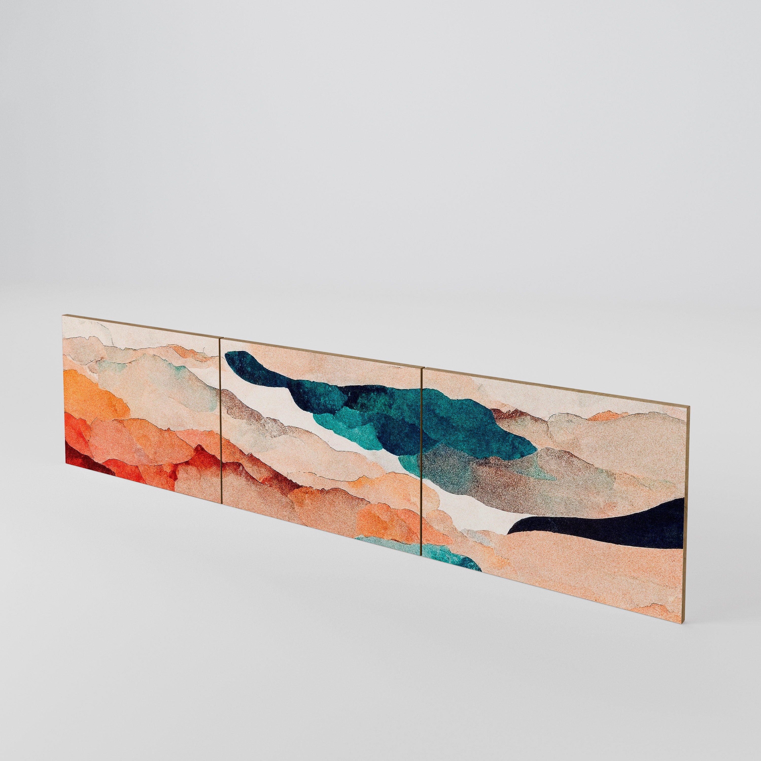 ABSTRACT LANDSCAPE Σετ 3 τεμαχίων πόρτες για έπιπλο τηλεόρασης