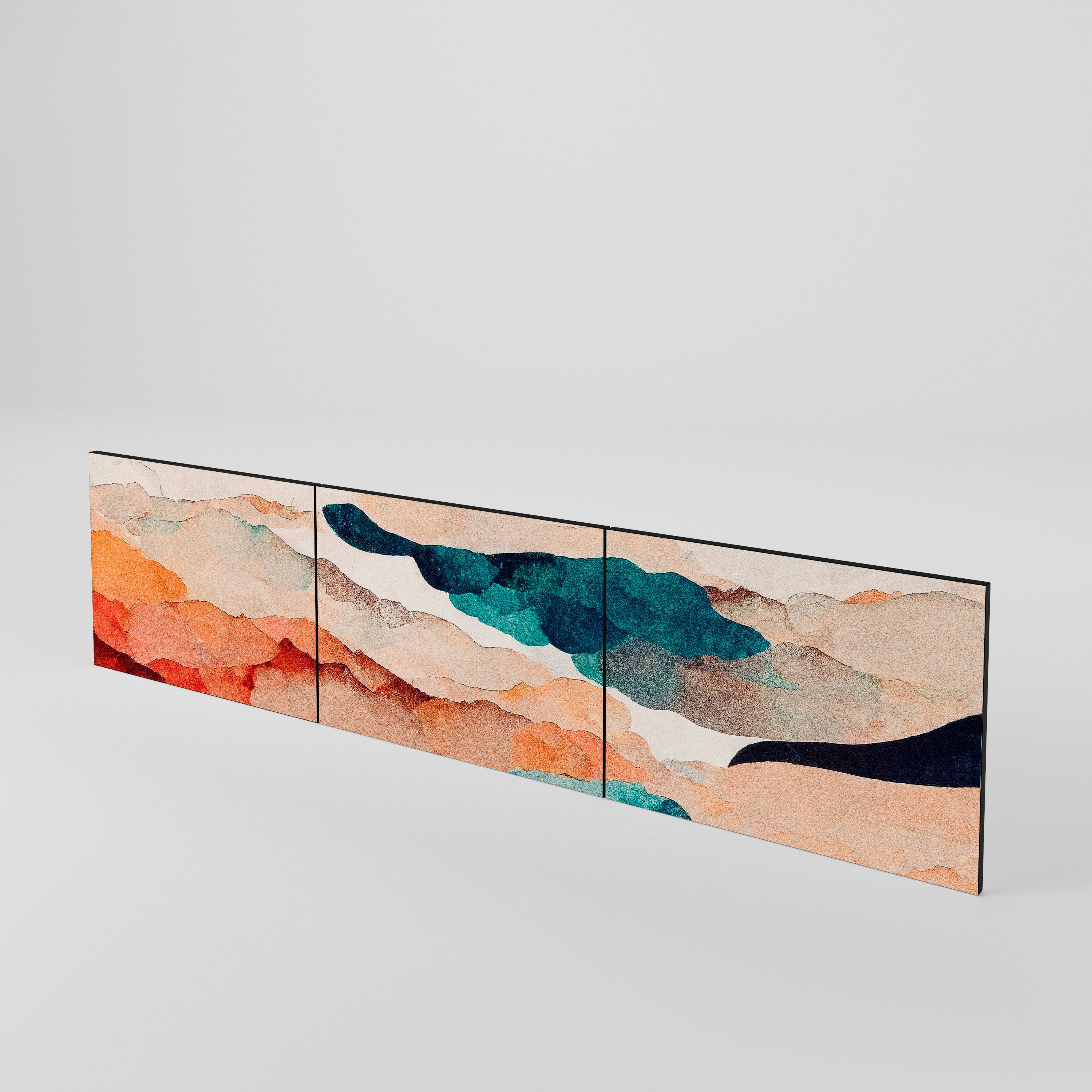 ABSTRACT LANDSCAPE Σετ 3 τεμαχίων πόρτες για έπιπλο τηλεόρασης