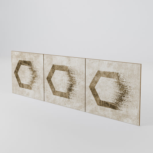 HEXAGONAL SHAPES Σετ θυρών για μπουφέδες