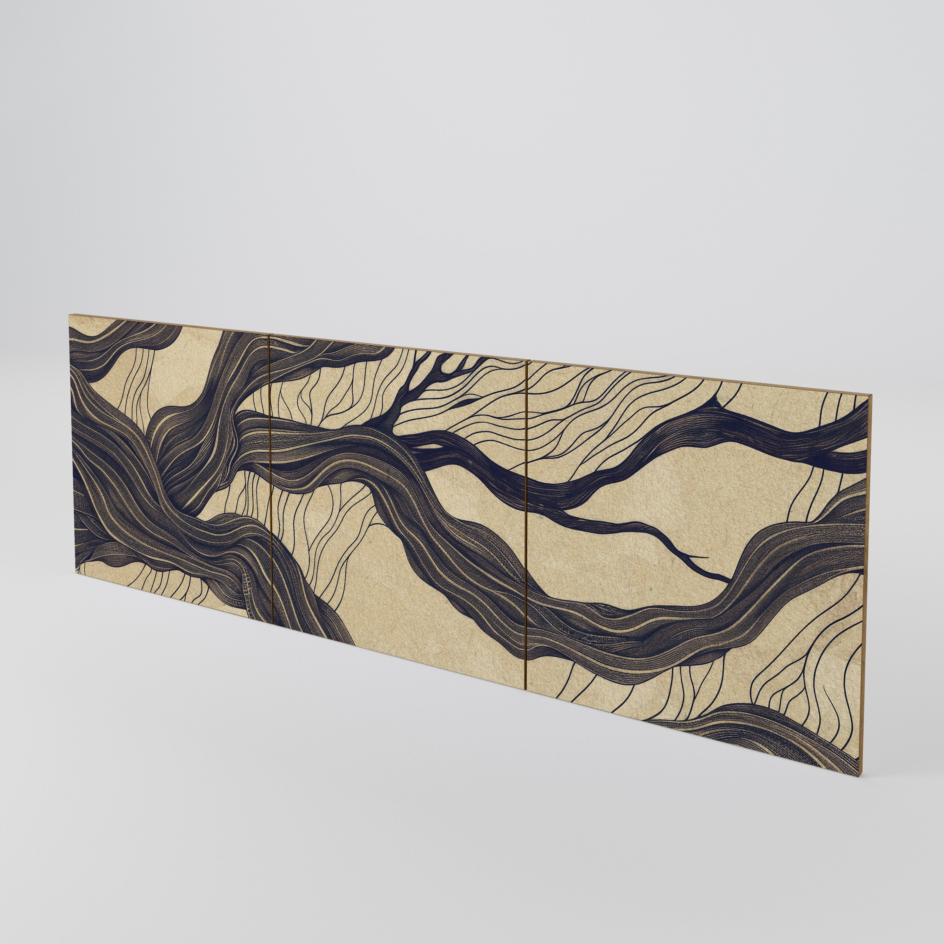 UNIFIED FRAGMENTS 3-Piece Sideboard Door Set