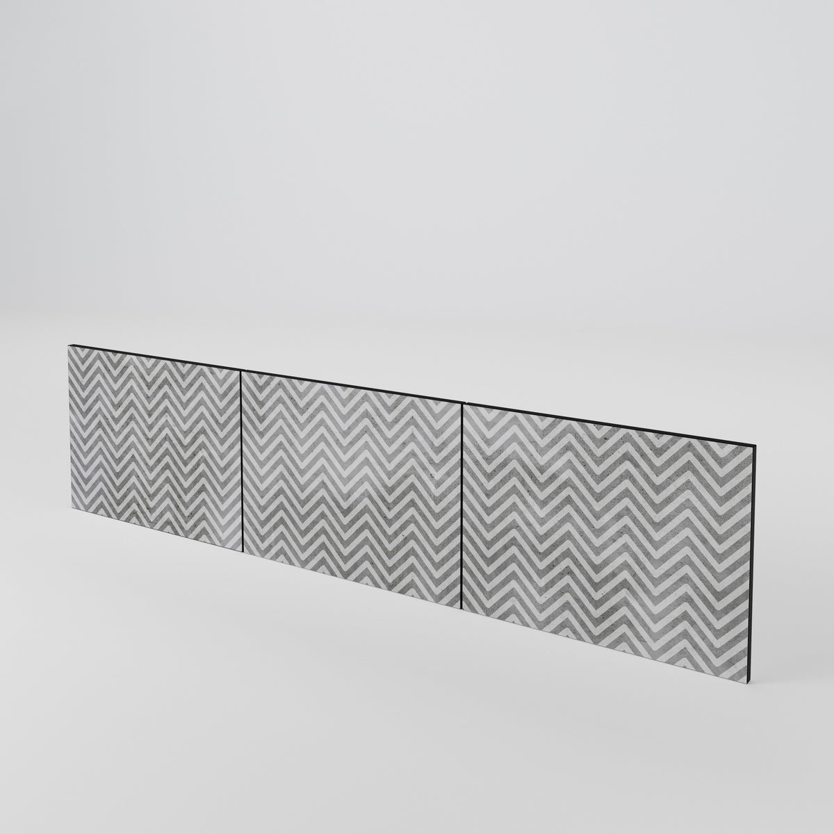 CONCRETE ZIG ZAG Σετ θυρών για έπιπλα τηλεόρασης