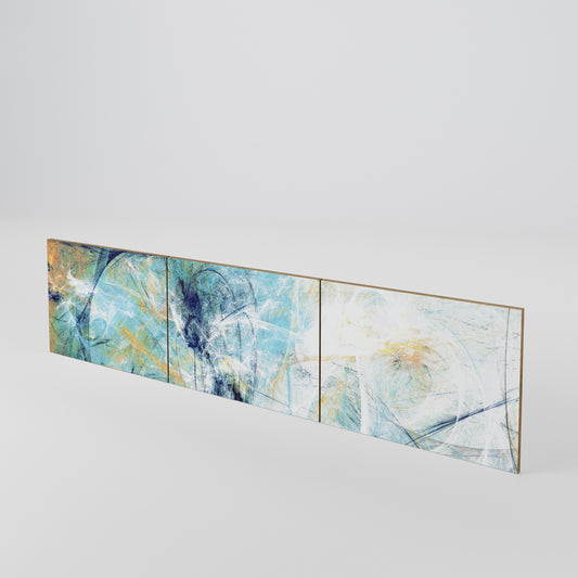 ABSTRACT THOUGHTS 3-Piece TV Cabinet Door Set
