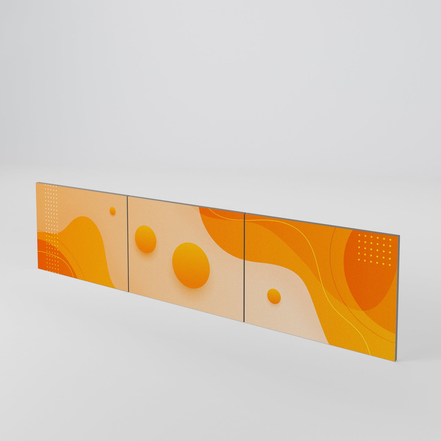 ORANGE ARRANGEMENT Σετ θυρών για έπιπλα τηλεόρασης