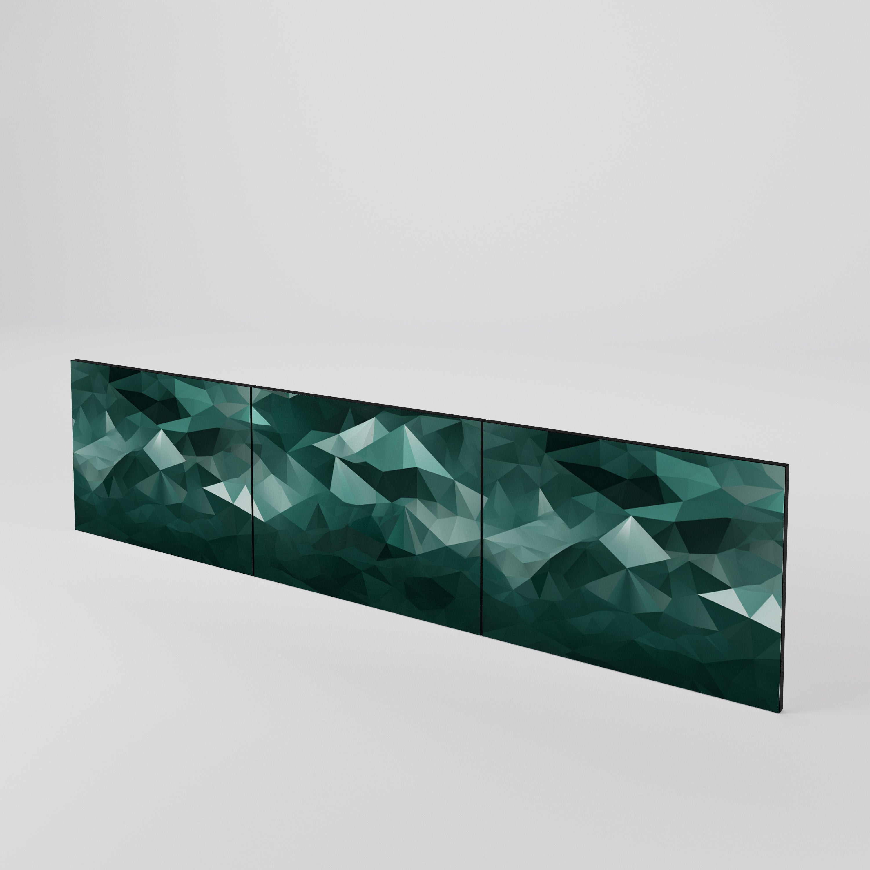 POLYGONAL FLOATING Σετ θυρών για έπιπλα τηλεόρασης