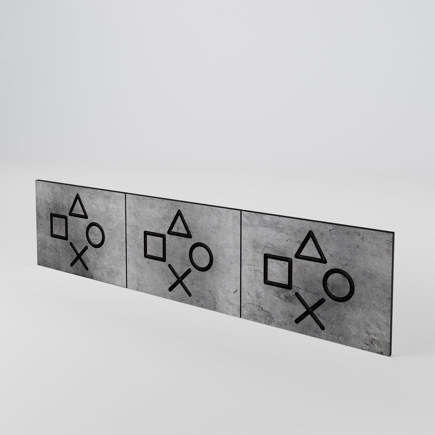 GAMER CHOICE 3-Piece TV Cabinet Door Set