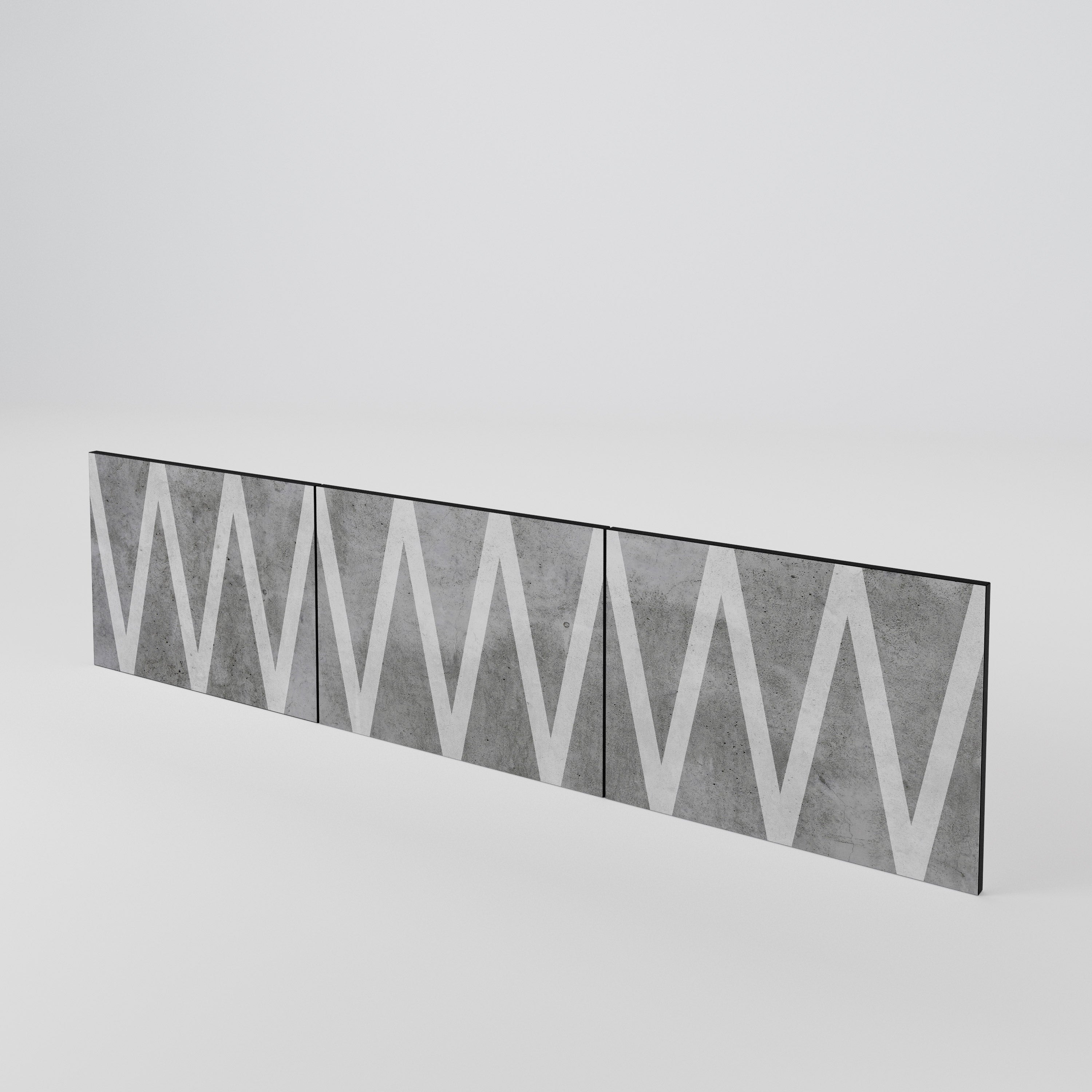 SOLID ZIG ZAG Σετ θυρών για έπιπλα τηλεόρασης
