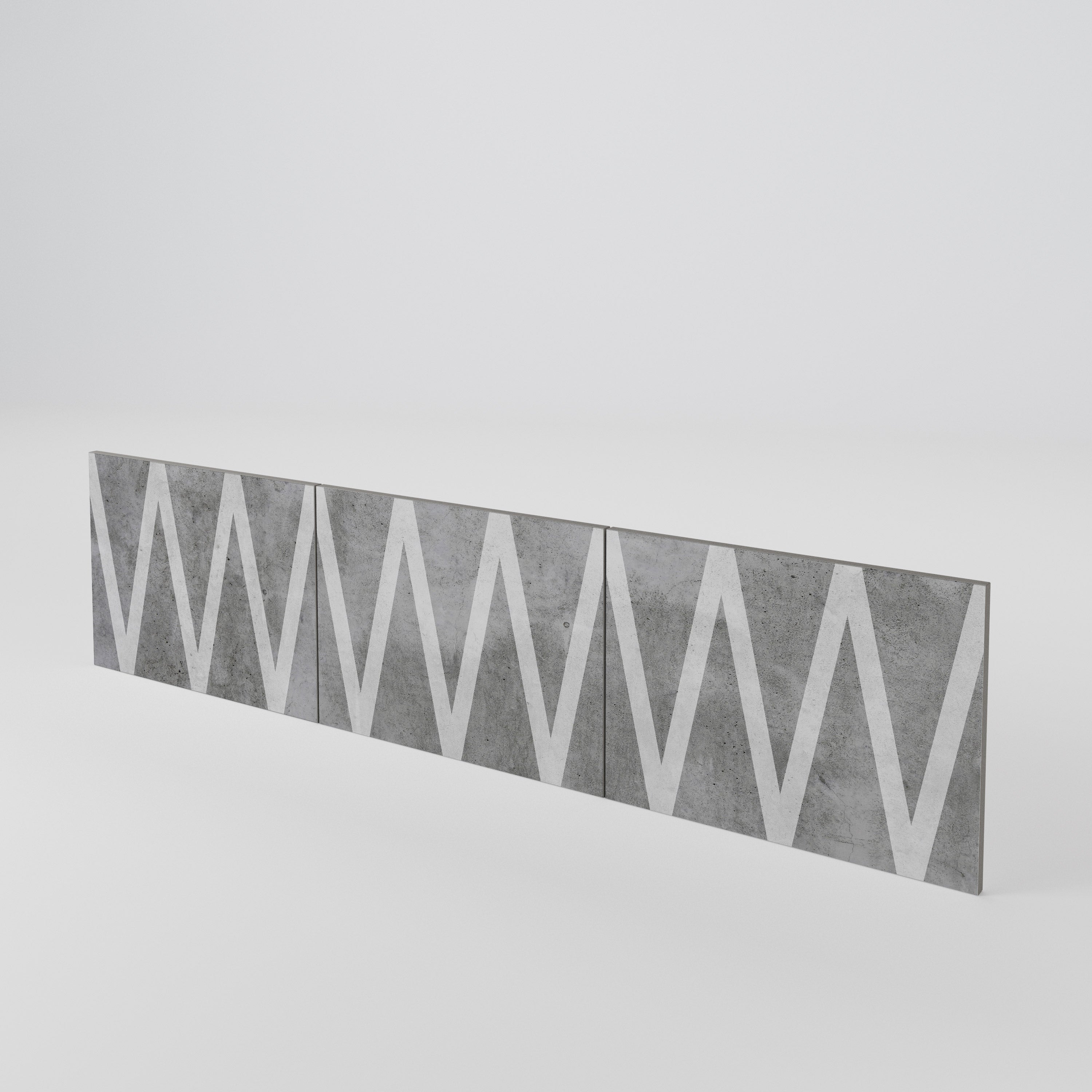 SOLID ZIG ZAG Σετ θυρών για έπιπλα τηλεόρασης