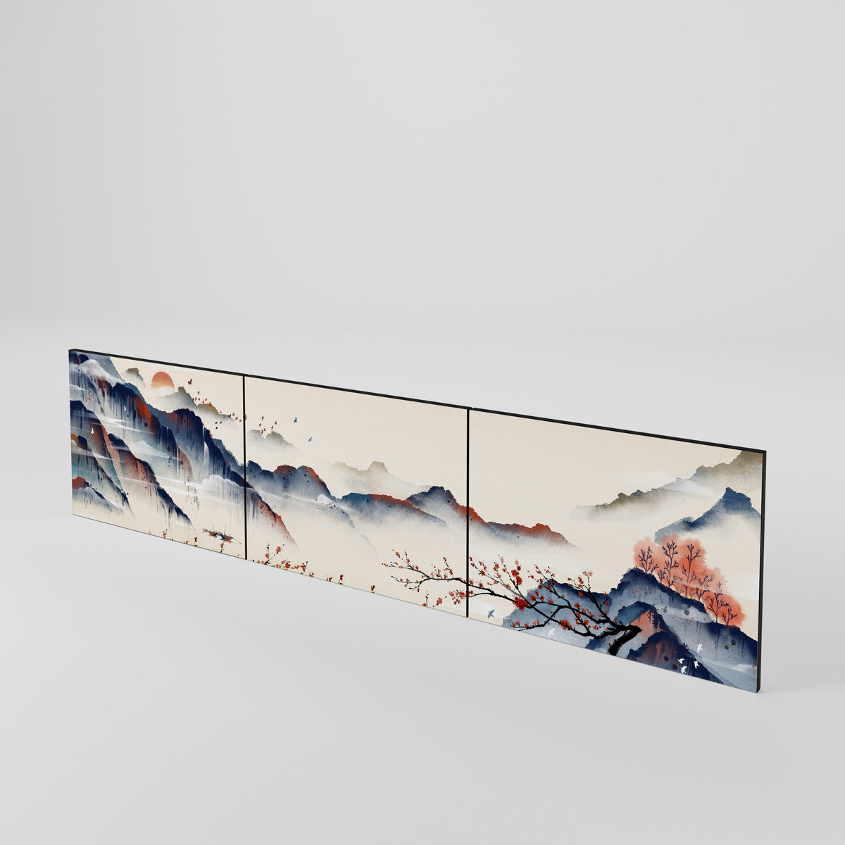 JAPANESE LANDSCAPE Σετ θυρών για έπιπλα τηλεόρασης