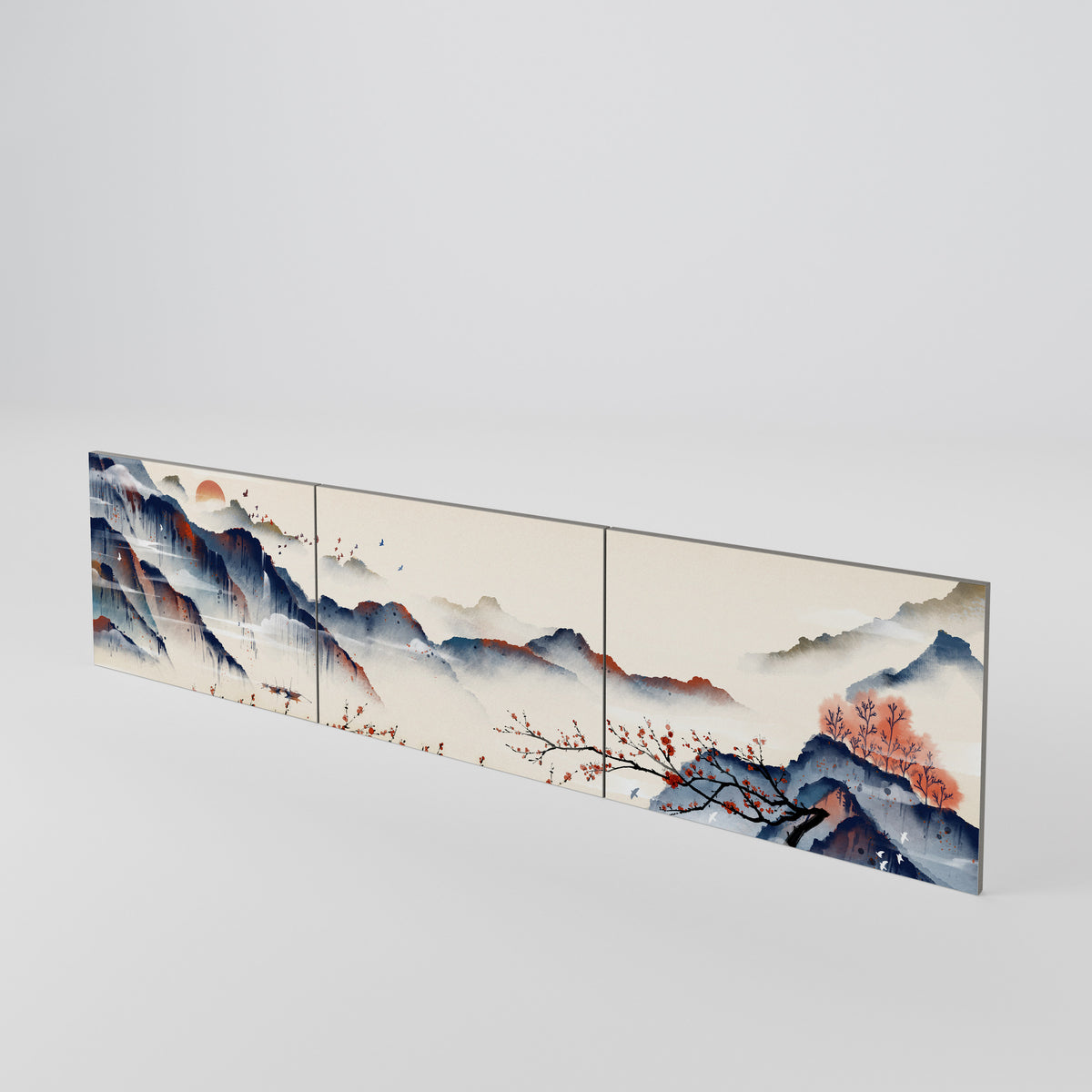 JAPANESE LANDSCAPE Σετ θυρών για έπιπλα τηλεόρασης