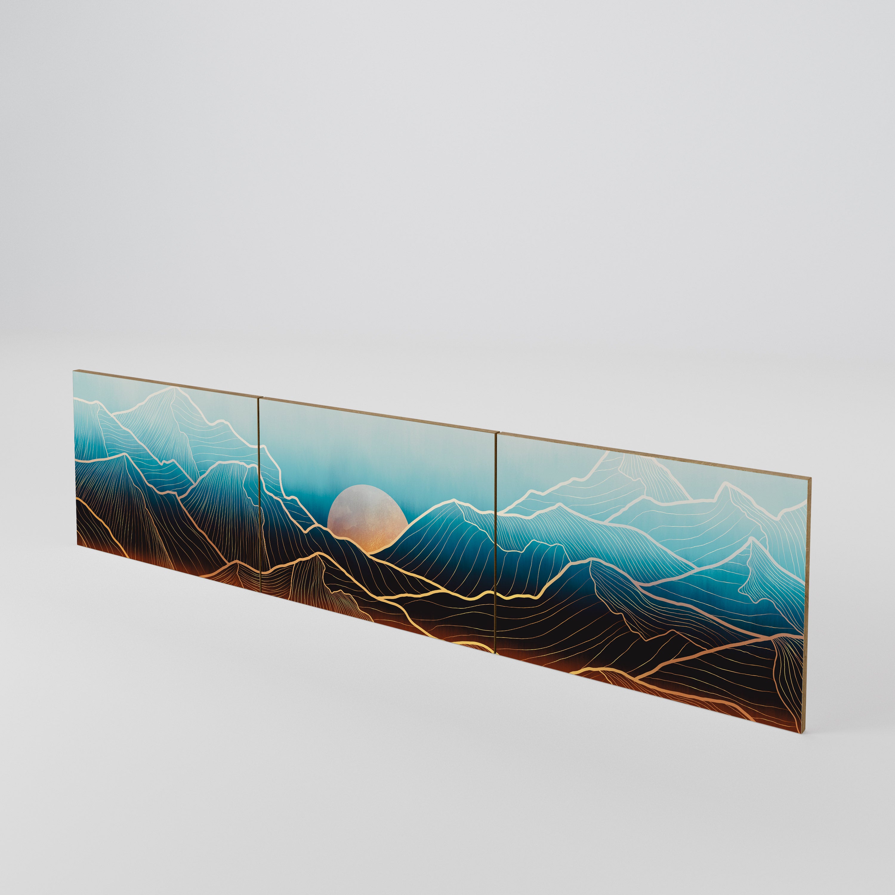 LUNAR SECRETS Σετ 3 τεμαχίων πόρτες για έπιπλο τηλεόρασης