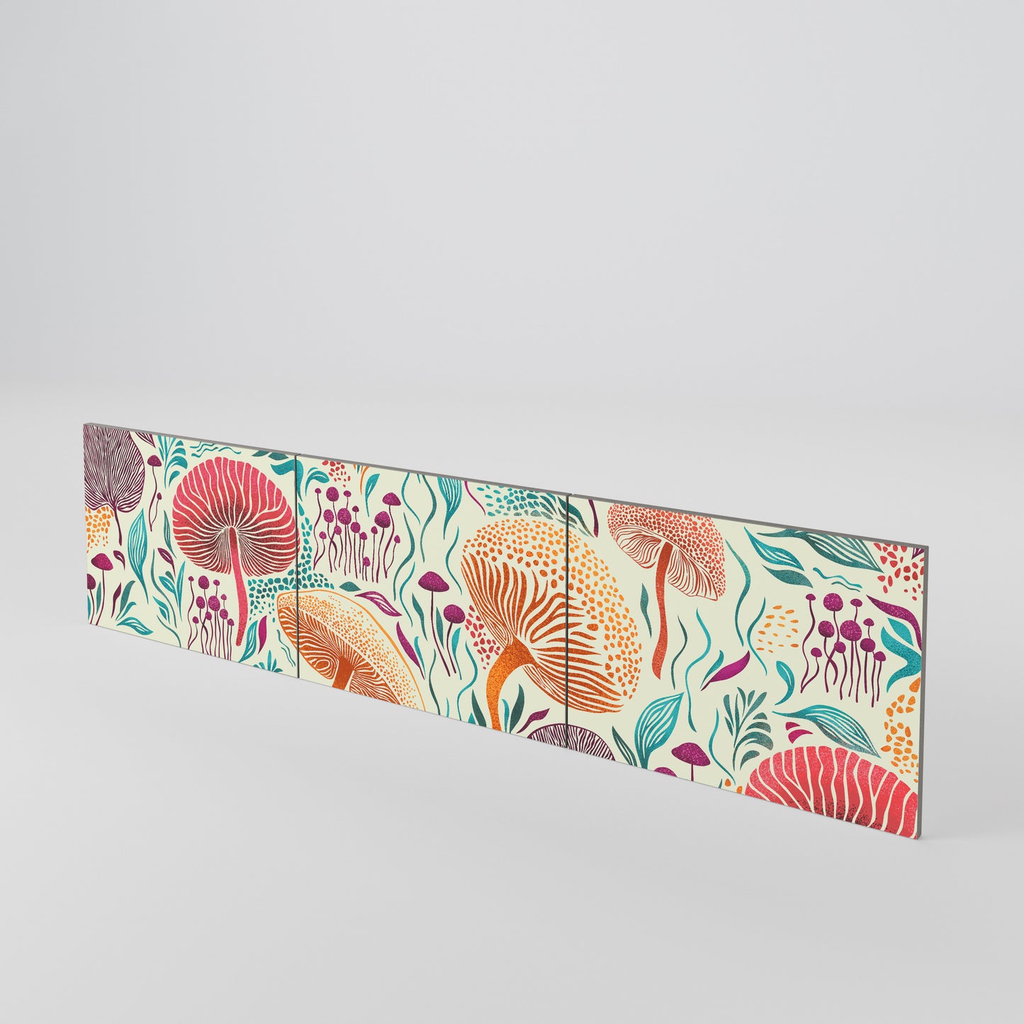 FUNGUS FANTASY 3-Piece TV Cabinet Door Set