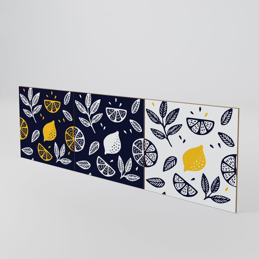 CITRUS BLACK AND WHITE Σετ θυρών για μπουφέδες