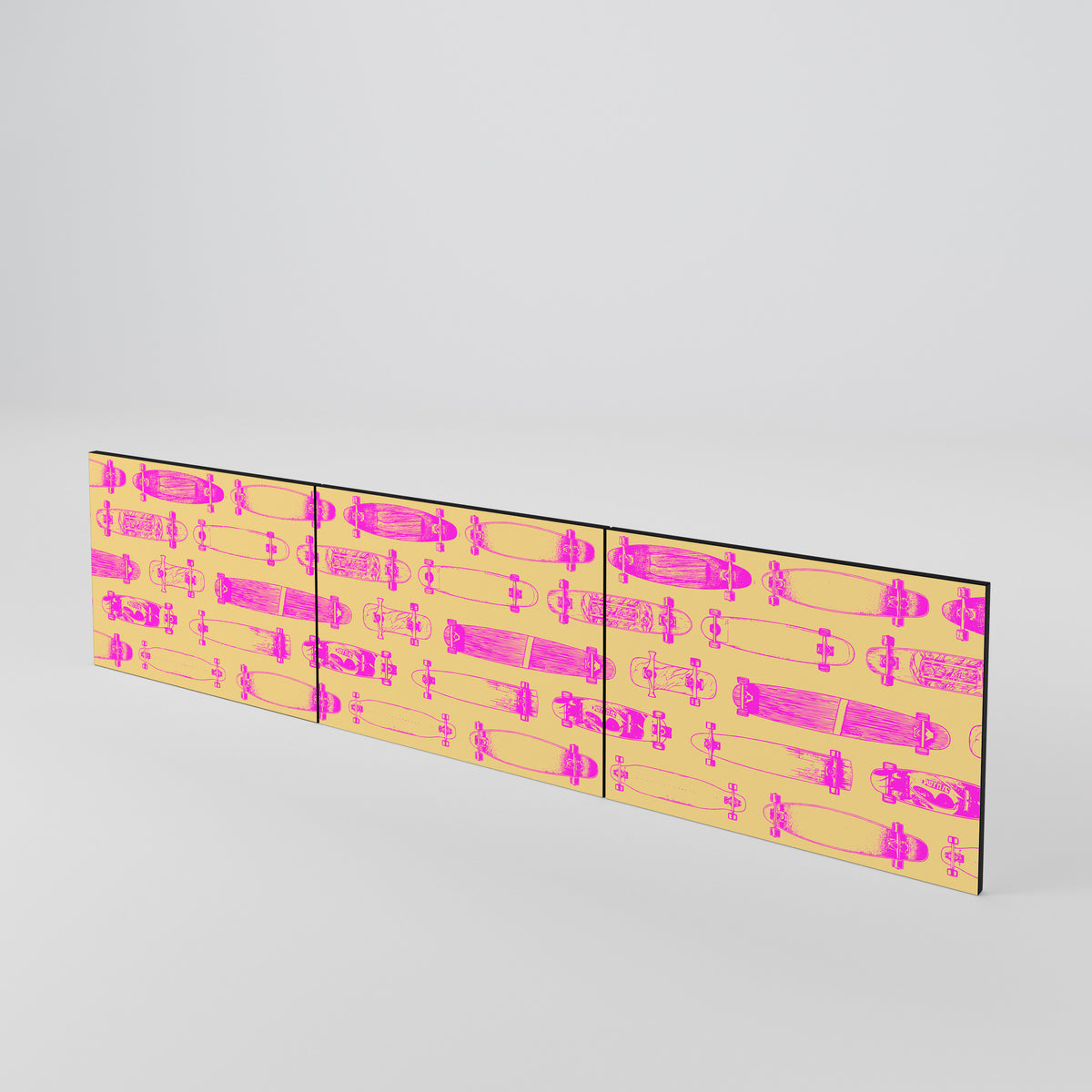SKATEBOARD ARTISTRY Σετ θυρών για έπιπλα τηλεόρασης