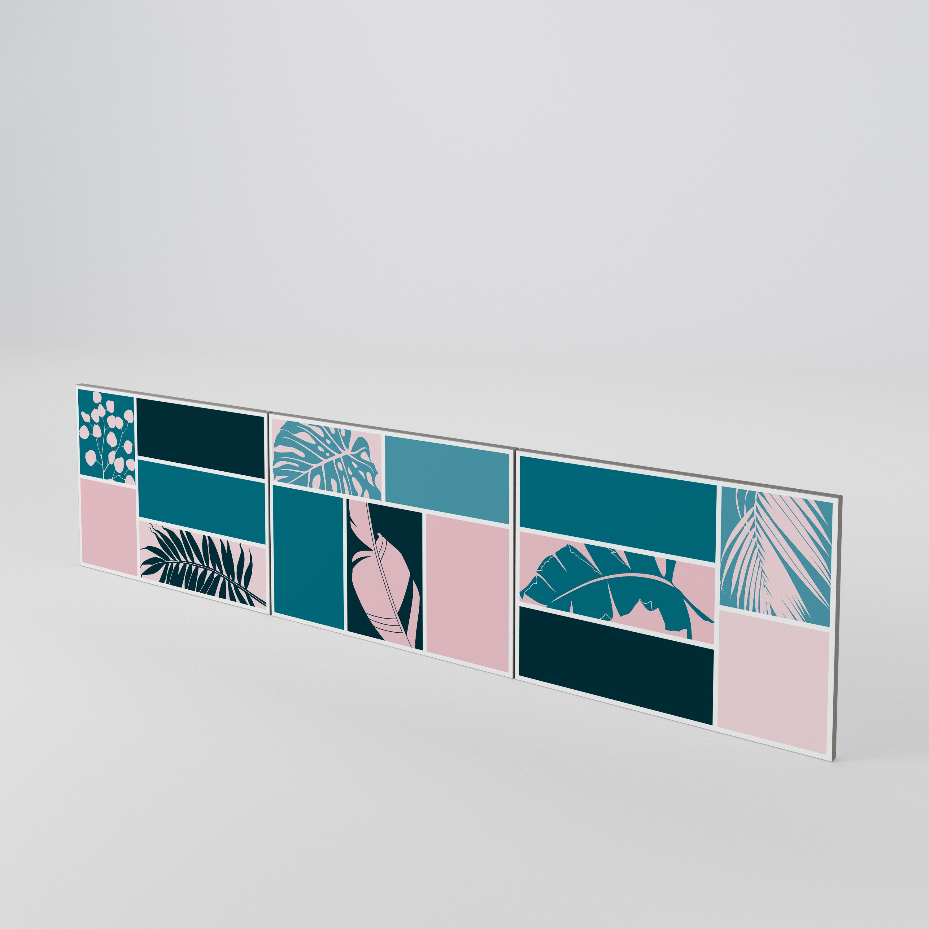 COMBINATION OF SHAPES Σετ 3 τεμαχίων πόρτες για έπιπλο τηλεόρασης