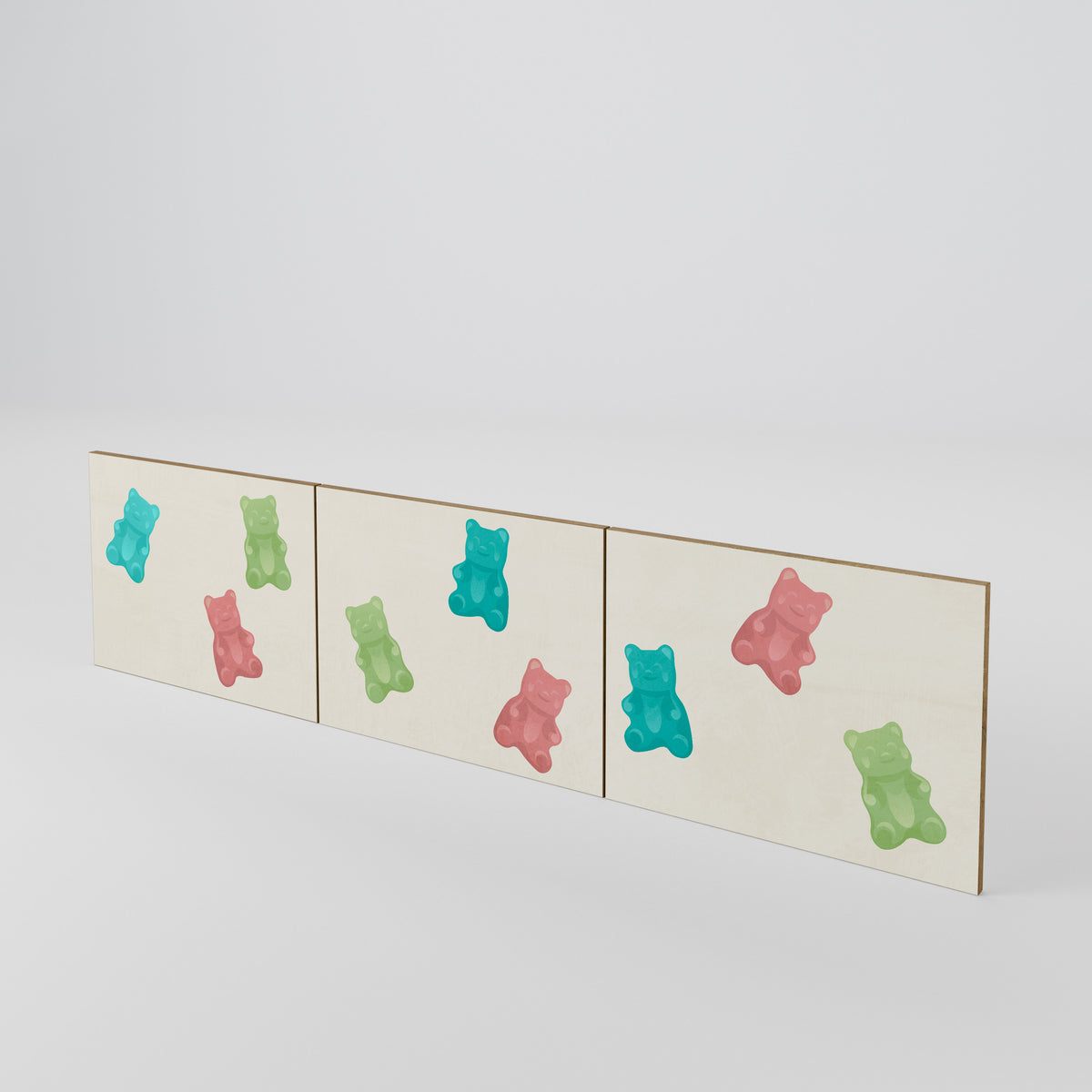 GUMMY BEARS Σετ θυρών για έπιπλα τηλεόρασης