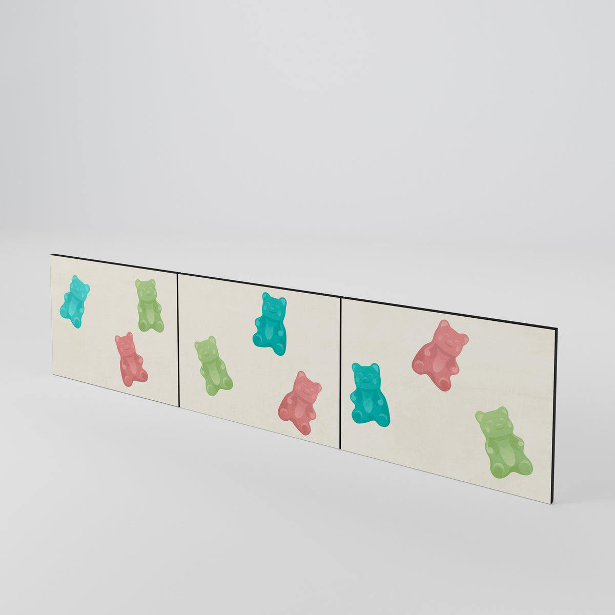 GUMMY BEARS Σετ θυρών για έπιπλα τηλεόρασης