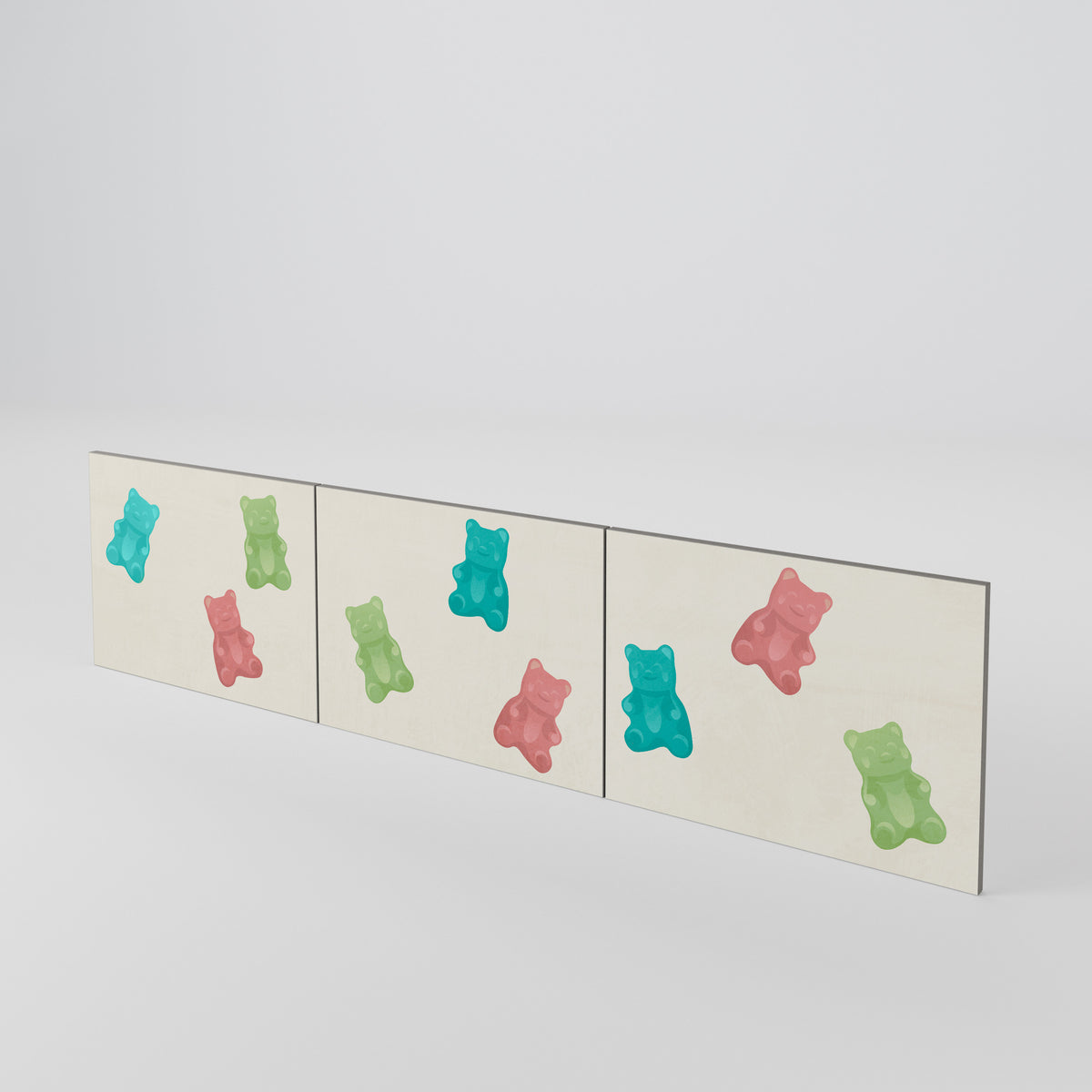 GUMMY BEARS Σετ θυρών για έπιπλα τηλεόρασης