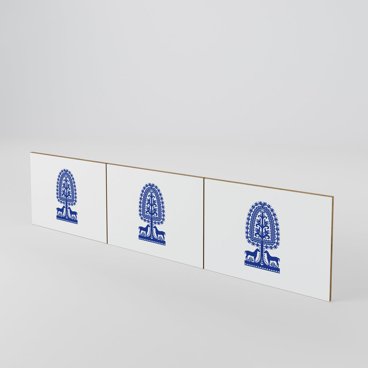 POLISH FOLK ART Σετ θυρών για έπιπλα τηλεόρασης
