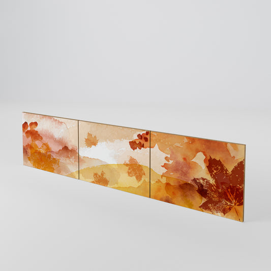 TRACES OF AUTUMN 3-Piece TV Cabinet Door Set