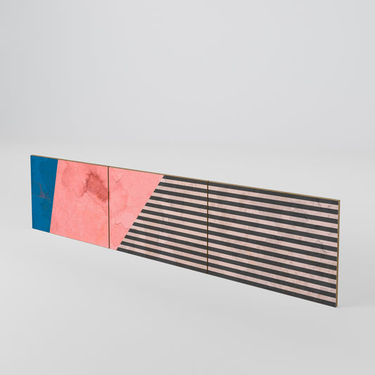 GLAMOROUS STRIPE Σετ θυρών για έπιπλα τηλεόρασης