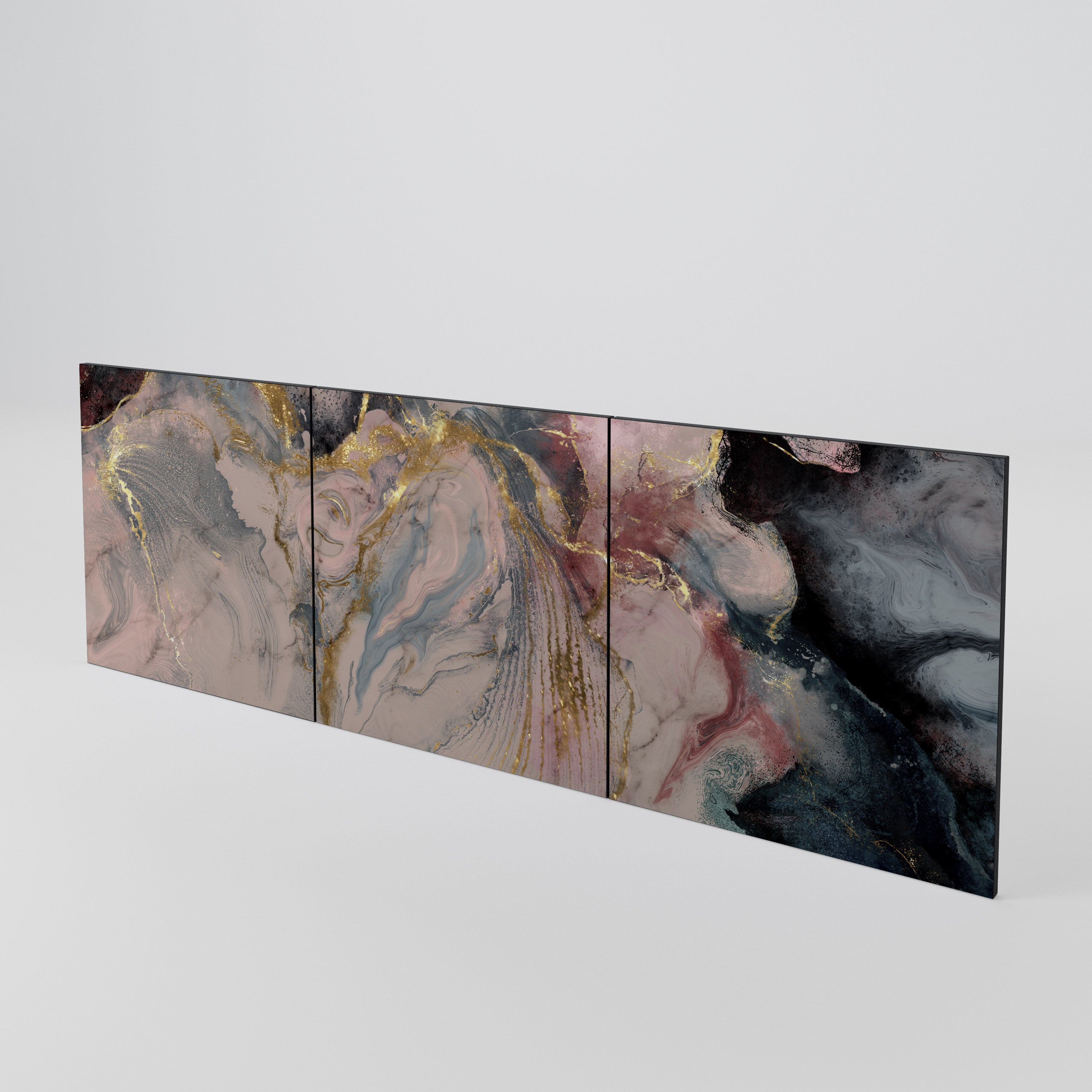 GILDED SWIRLS Σετ 3 τεμαχίων πόρτες για μπουφέ