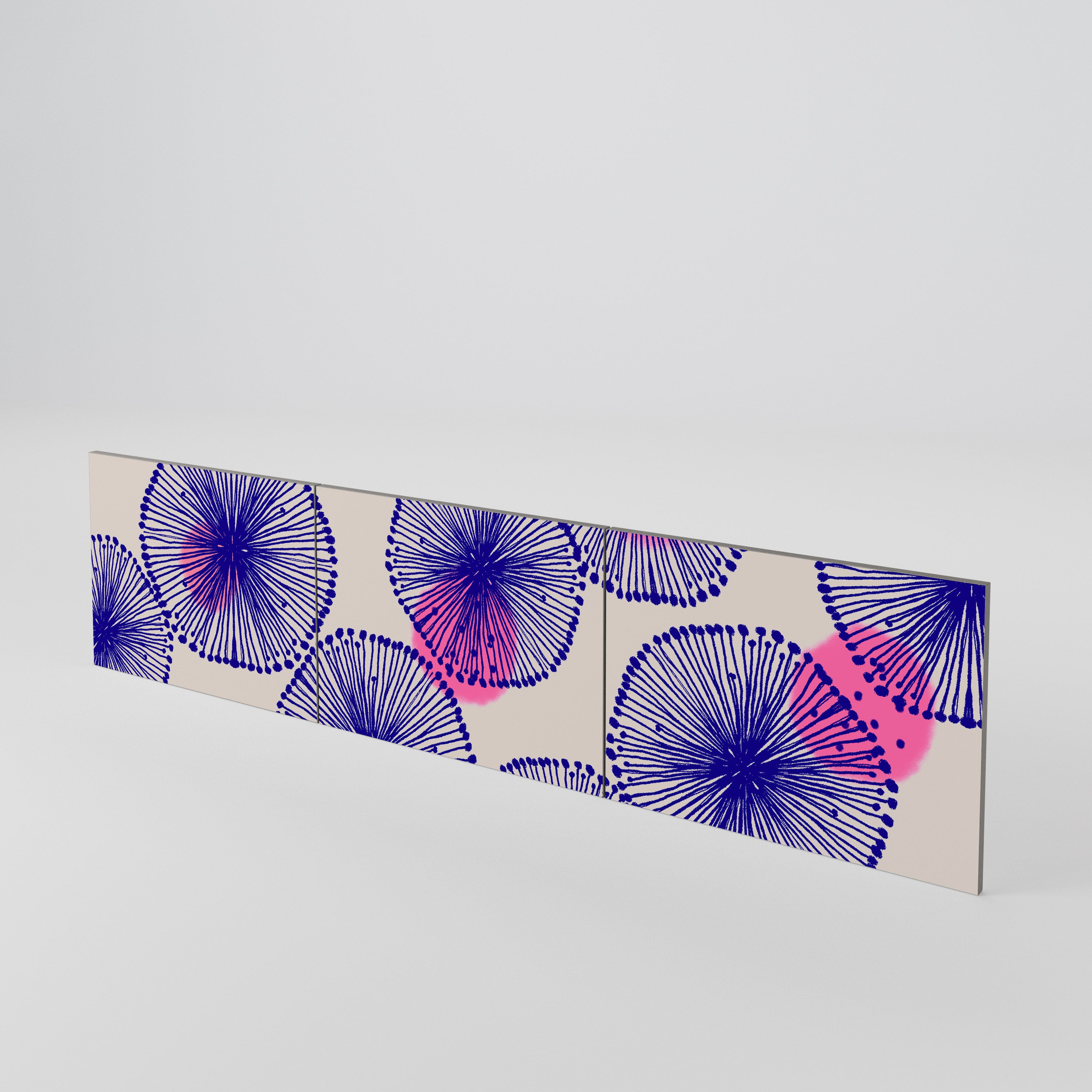 MAGIC NATURE 3-Piece TV Cabinet Door Set