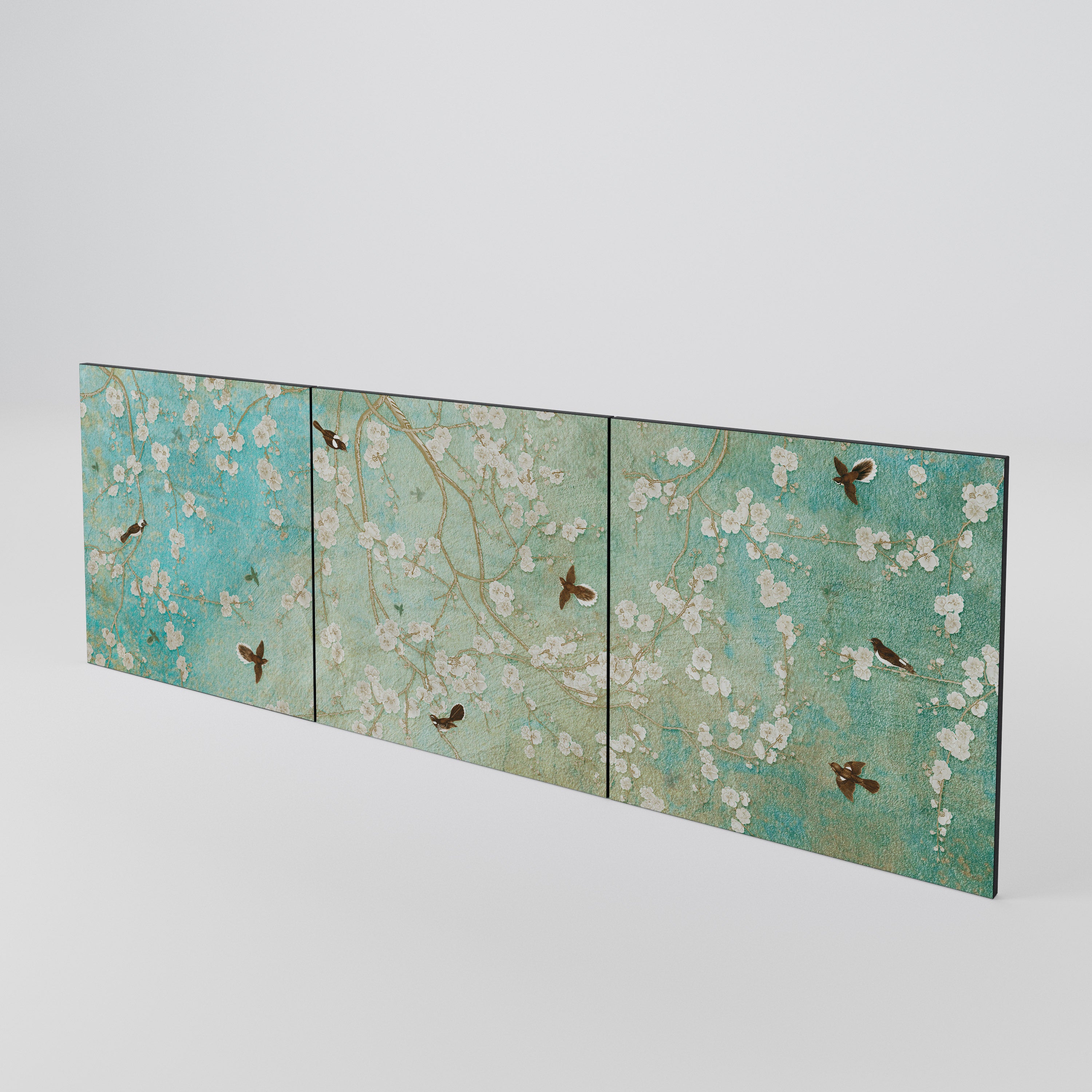 BLOOMING CHARM 3-Piece Sideboard Door Set