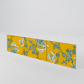 YELLOW CHINOISERIE 3-Piece TV Cabinet Door Set