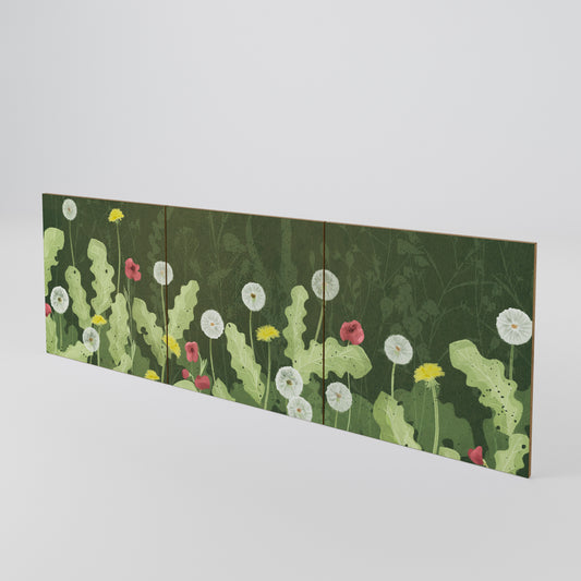 DANDELION AMUSE 3-Piece Sideboard Door Set