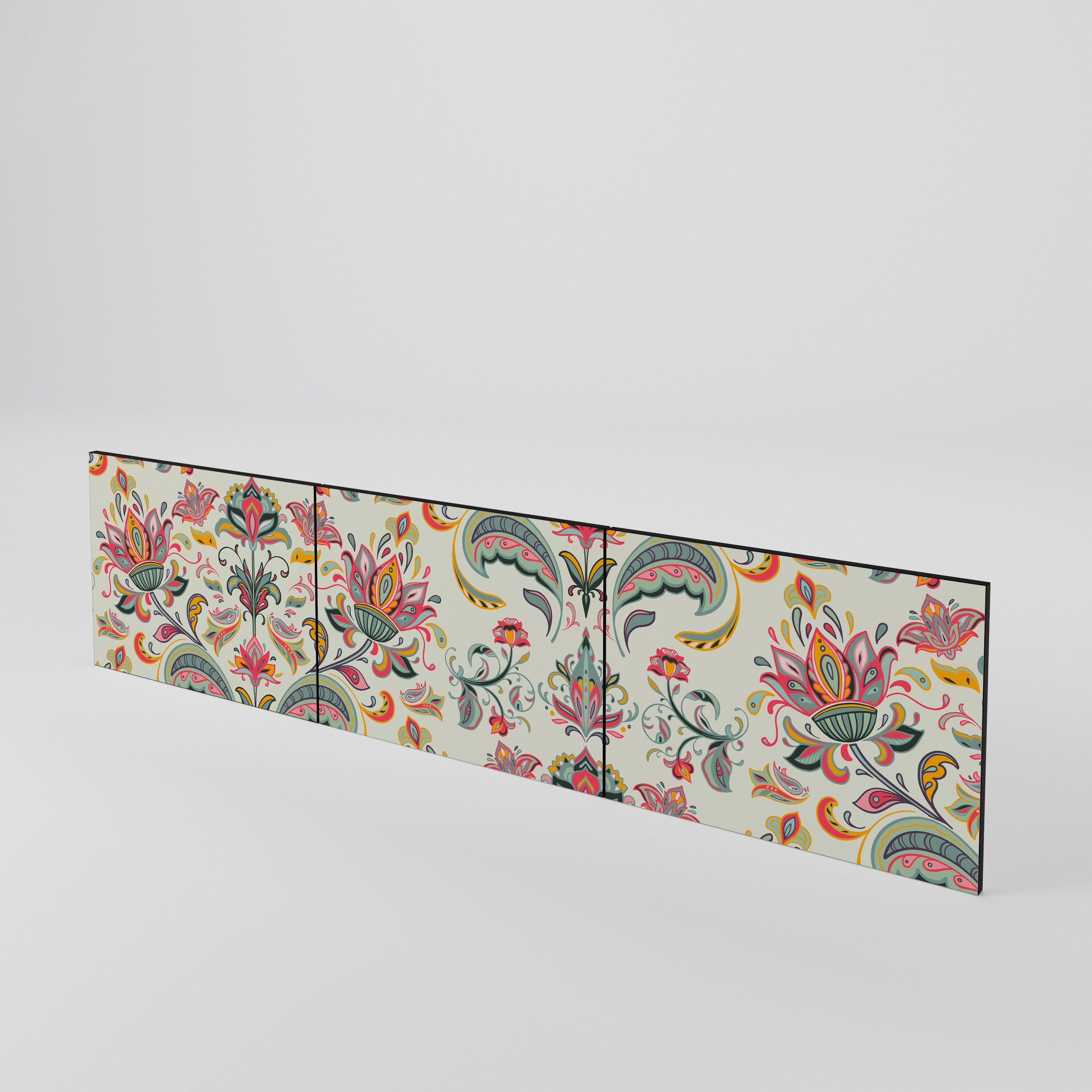 ORGANIC FOLKLORE 3-Piece TV Cabinet Door Set