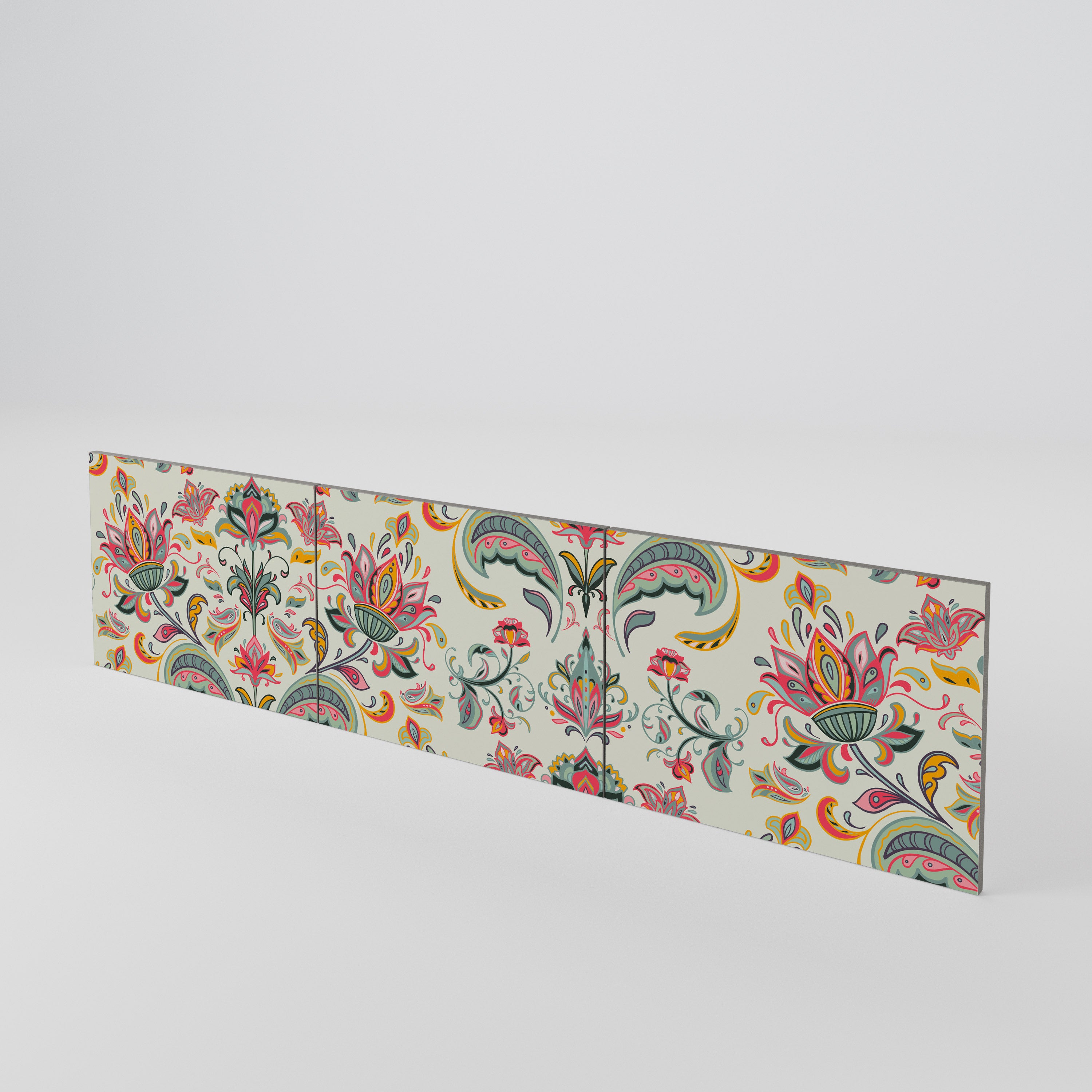 ORGANIC FOLKLORE 3-Piece TV Cabinet Door Set