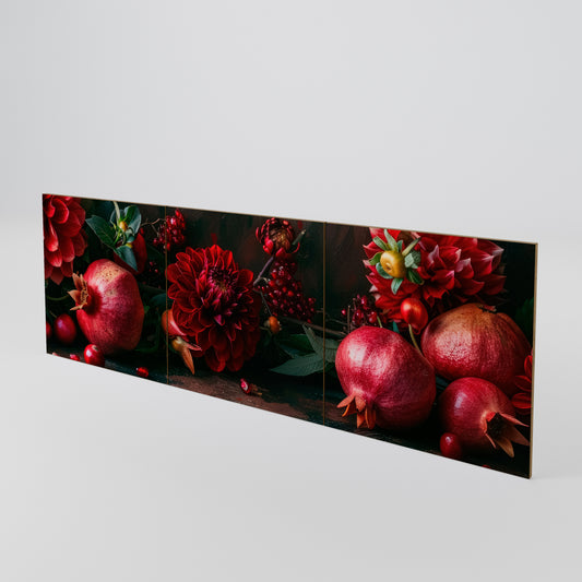 DAHLIAS AND POMEGRANATES Σετ θυρών για μπουφέδες