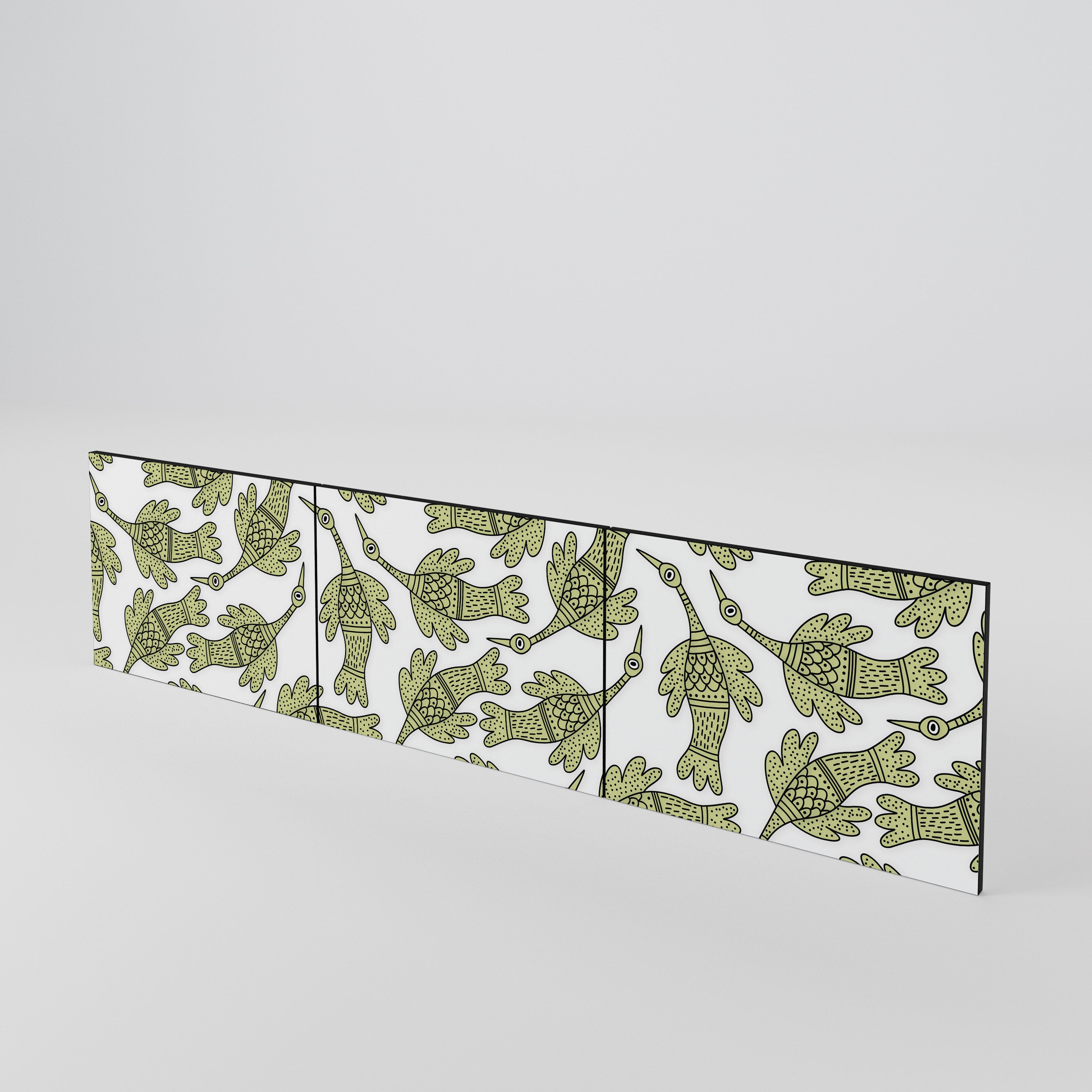 SEEDLING SONGBIRD 3-Piece TV Cabinet Door Set