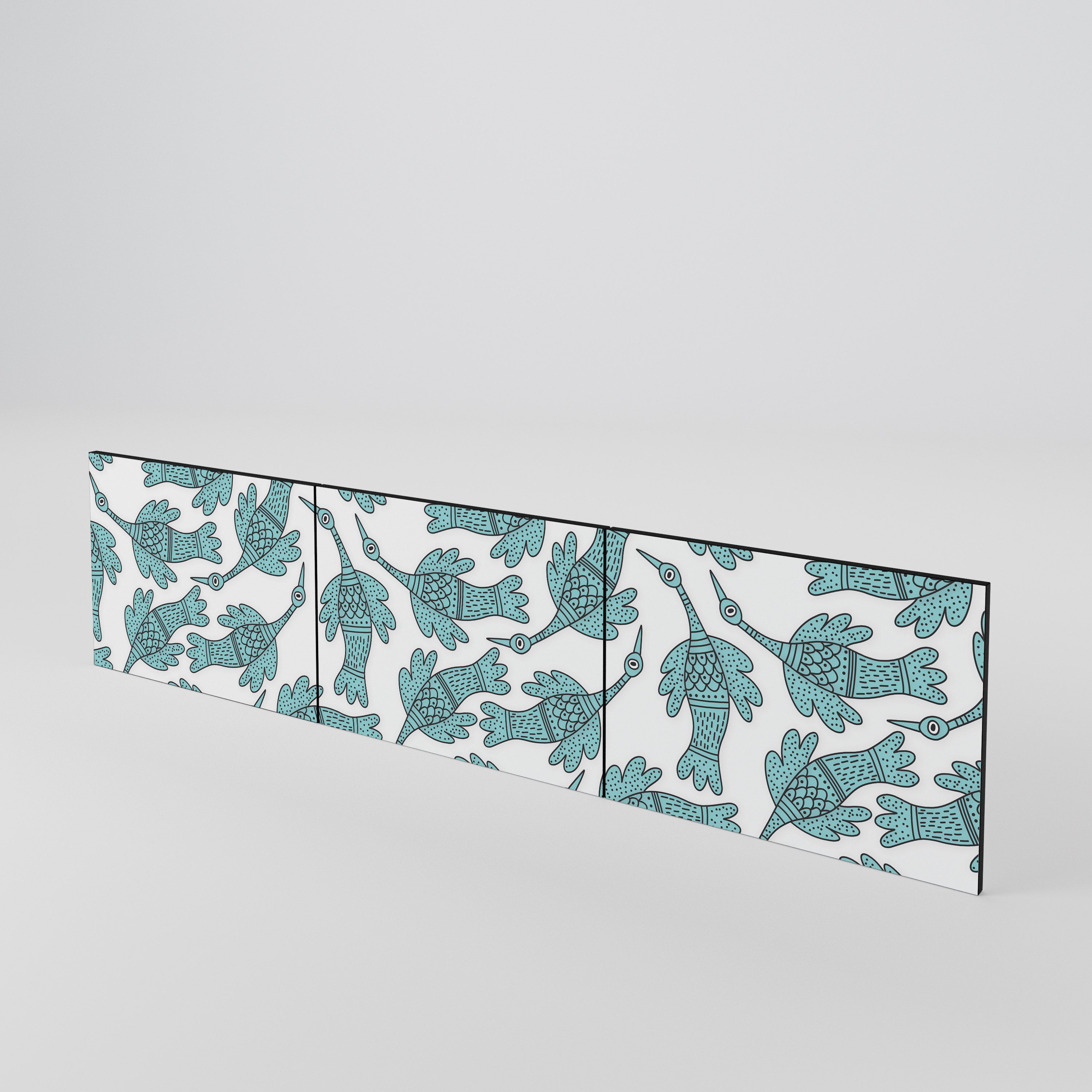 WATERSPOUT SONGIBIRD 3-Piece TV Cabinet Door Set