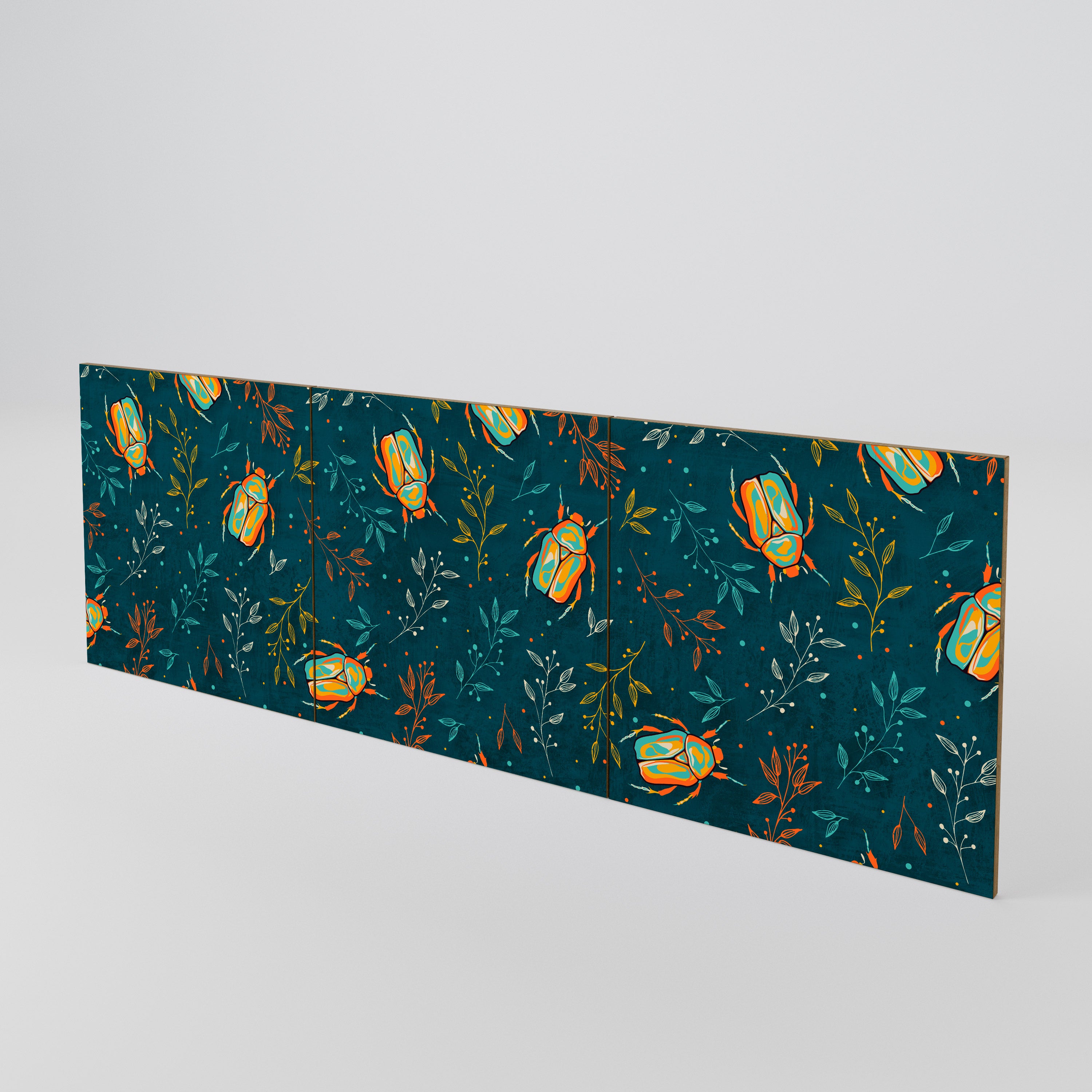 AUTUMN INSECTS 3-Piece Sideboard Door Set